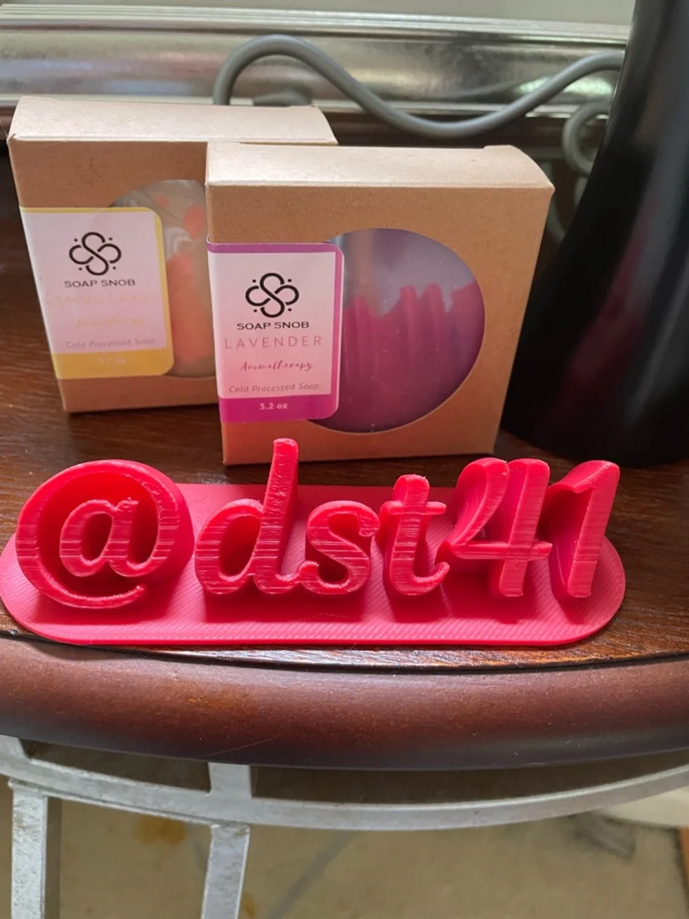 Soap Snob -Cold Processed Soap Duo 2/$20 (OMG, Black-AVAILABLE )-NIB